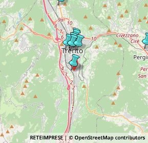 Mappa Via Paolo Borsellino, 38100 Trento TN, Italia (3.69727)