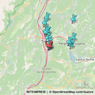 Mappa Via Paolo Borsellino, 38100 Trento TN, Italia (4.77333)