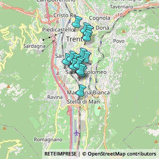 Mappa Via Paolo Borsellino, 38100 Trento TN, Italia (0.95294)