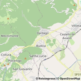 Mappa Budoia