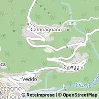 Mapa Maccagno con Pino e Veddasca
