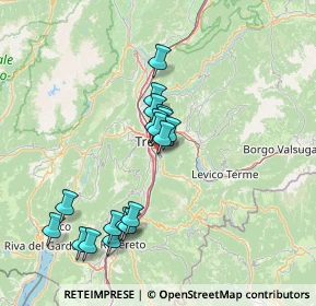 Mappa Via della Malpensada, 38100 Trento TN, Italia (13.25333)