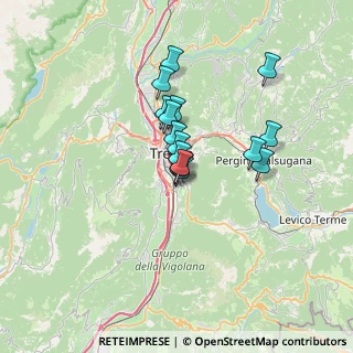 Mappa Via della Malpensada, 38100 Trento TN, Italia (4.74933)
