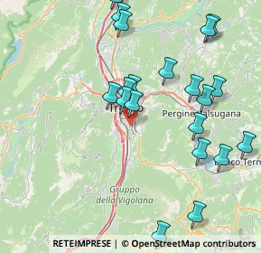 Mappa Via della Malpensada, 38100 Trento TN, Italia (8.786)