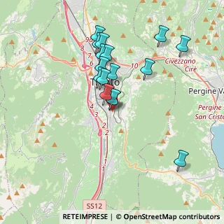 Mappa Via della Malpensada, 38100 Trento TN, Italia (3.34813)