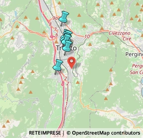 Mappa Via della Malpensada, 38100 Trento TN, Italia (4.35909)