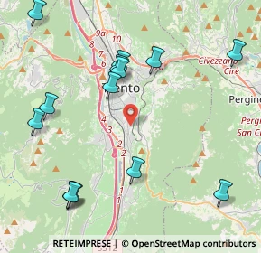 Mappa Via della Malpensada, 38100 Trento TN, Italia (4.88143)