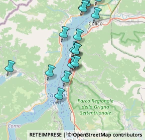 Mappa Via al Cà, 23822 Bellano LC, Italia (7.41)