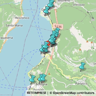 Mappa Via al Cà, 23822 Bellano LC, Italia (1.6585)