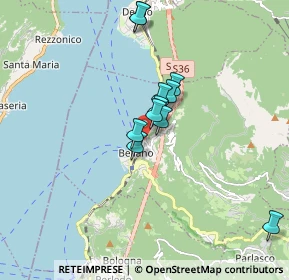 Mappa Via al Cà, 23822 Bellano LC, Italia (1.35364)