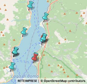 Mappa Via al Cà, 23822 Bellano LC, Italia (4.01667)