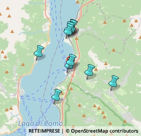 Mappa Via al Cà, 23822 Bellano LC, Italia (3.05545)