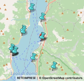 Mappa Via al Cà, 23822 Bellano LC, Italia (4.54643)