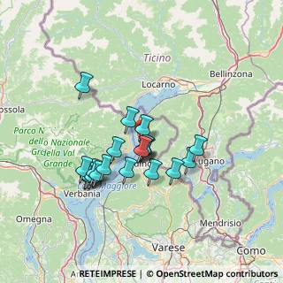 Mappa VIA AQUILINO, 21061 Maccagno con Pino e Veddasca VA, Italia (11.597)