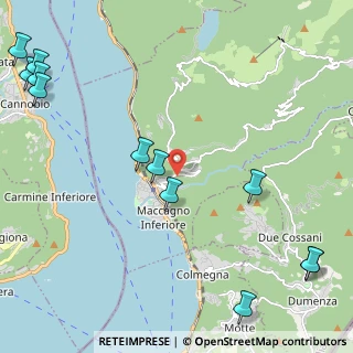 Mappa VIA AQUILINO, 21061 Maccagno con Pino e Veddasca VA, Italia (3.0825)