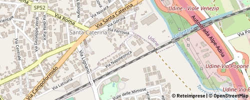 Mappa Campoformido