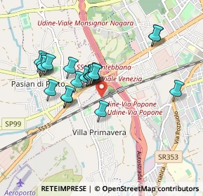 Mappa Via Napoleonica, 33037 Pasian di Prato UD, Italia (0.8215)
