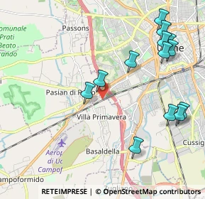 Mappa Via Napoleonica, 33037 Pasian di Prato UD, Italia (2.36)