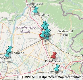 Mappa Via Napoleonica, 33037 Pasian di Prato UD, Italia (12.3175)
