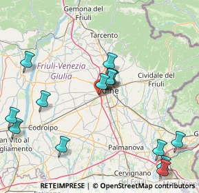 Mappa Via Napoleonica, 33037 Pasian di Prato UD, Italia (18.65857)