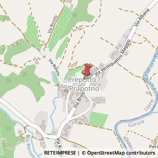 Mappa Via XXIV Maggio, 18, 33040 Prepotto, Udine (Friuli-Venezia Giulia)