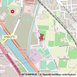 Mappa Via Fersina, 23, 38123 Trento, Trento (Trentino-Alto Adige)