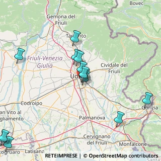 Mappa Mega Udine, 33100 Udine UD, Italia (18.96769)