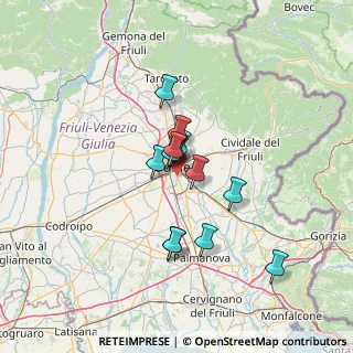 Mappa Mega Udine, 33100 Udine UD, Italia (9.62769)