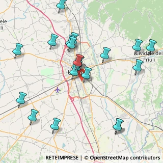 Mappa Mega Udine, 33100 Udine UD, Italia (9.0205)