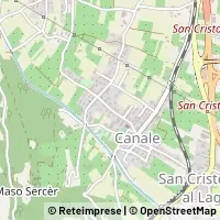 Map Pergine Valsugana