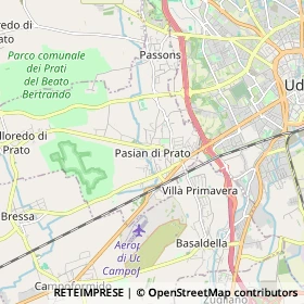 Mappa Pasian di Prato