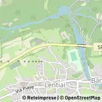 Mapa Lentiai
