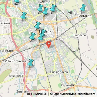 Mappa Via Marsala, 33100 Udine UD, Italia (2.76583)