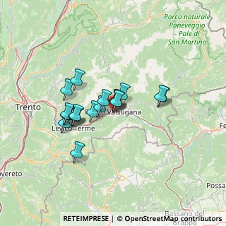 Mappa Via Giamaolle, 38051 Borgo Valsugana TN, Italia (10.09556)