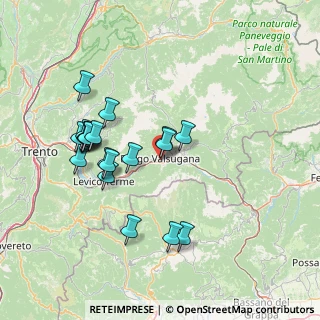 Mappa Via Giamaolle, 38051 Borgo Valsugana TN, Italia (14.0545)