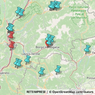 Mappa Via Giamaolle, 38051 Borgo Valsugana TN, Italia (22.9295)