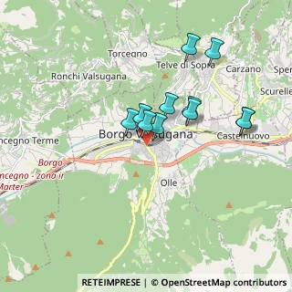 Mappa Via Giamaolle, 38051 Borgo Valsugana TN, Italia (1.47636)
