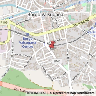 Mappa Via Giamaolle, 7, 38051 Borgo Valsugana TN, Italia, 38051 Borgo Valsugana, Trento (Trentino-Alto Adige)