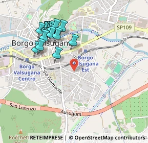 Mappa Via Fornaci, 38051 Borgo Valsugana TN, Italia (0.52)