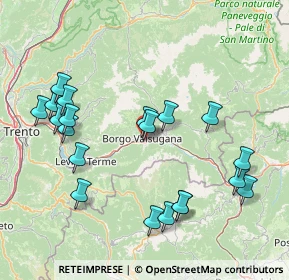 Mappa Via Fornaci, 38051 Borgo Valsugana TN, Italia (16.9775)