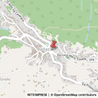 Mappa Via Lucio Maria Travella, 23, 22010 Carlazzo, Como (Lombardia)