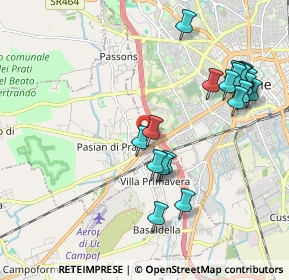 Mappa Via Torino, 33037 Pasian di Prato UD, Italia (2.139)