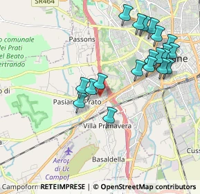 Mappa Via Torino, 33037 Pasian di Prato UD, Italia (2.0705)