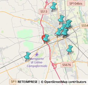 Mappa Via Torino, 33037 Pasian di Prato UD, Italia (3.72727)