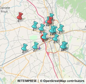 Mappa Via Torino, 33037 Pasian di Prato UD, Italia (5.642)