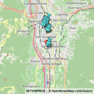 Mappa Via Alcide Degasperi, 38100 Trento TN, Italia (1.46643)