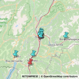 Mappa Via Alcide Degasperi, 38100 Trento TN, Italia (8.7425)