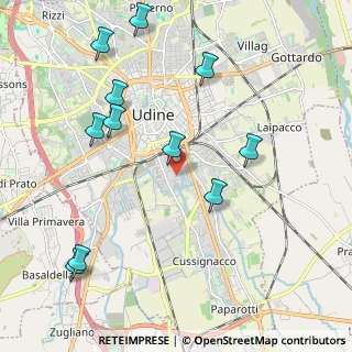 Mappa Via Generale Zucchi Carlo, 33100 Udine UD, Italia (2.32)