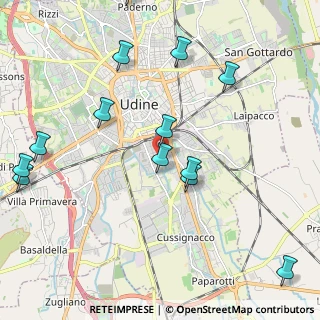 Mappa Via Generale Zucchi Carlo, 33100 Udine UD, Italia (2.46846)