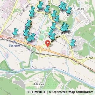 Mappa Via delle Rele, 38059 Villa Agnedo TN, Italia (0.58462)